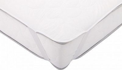 Наматрасник Славянский Пух Лотос на резинке 90x200 см 