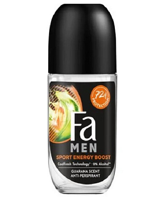 Антиперспирант для мужчин Fa Sport Energy Boost Sport Energy Boost 50 мл