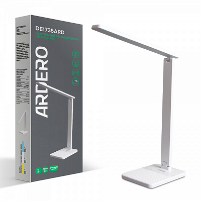 Настольная лампа офисная ARDERO белый DE1735 