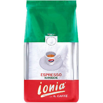Кофе в зернах Ionia Export/Espresso Superior 1 кг 8005883200037 