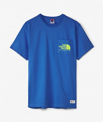 Футболка THE NORTH FACE M BERKELEY CALIFORNIA POCKET TEE NF0A55GDLV61 р.S блакитний