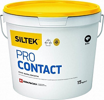 Грунтовочная краска адгезионная Siltek Pro Contact 15 кг