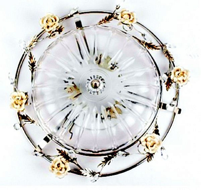 Світильник стельовий Інтерклас НПБ 02-3хХХ-031 3x40 Вт E27 матовий хром