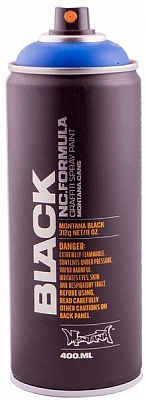 Краска аэрозольная Montana BLACK P 5000 Power Синий мат 400 мл