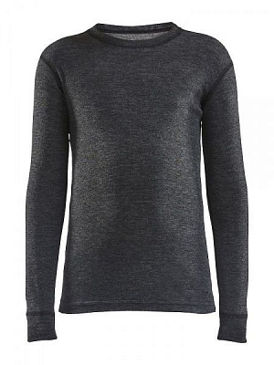 Комплект термобелья Craft CORE WOOL MERINO SET JR 1909714-998000 134/140 черный меланж