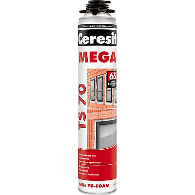 Пена монтажная Ceresit TS 70 PRO 850 мл