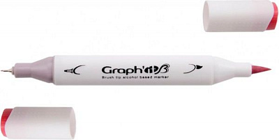 Маркер двосторонній Graph'it Brushmarker GI85125 азалія