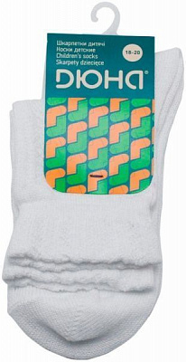 Носки детские Duna 8В 470 32285581 р.18–20 белый 