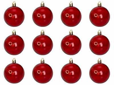 Набор елочных шаров 892111 d 60 мм 12 шт./уп.