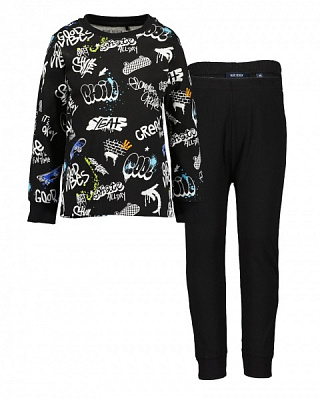 Піжама для хлопчиків Blue Seven р.122 чорний 877514 X5999