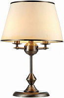 Настільна лампа декоративна Arte Lamp ALICE 3x40 Вт E14 антична бронза 
