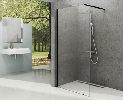 Неподвижная стенка для душа Ravak Walk In Wall-100 GW9WA0300Z1 черный 