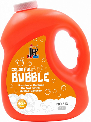 Мильні бульбашки MERX Limited рідина мильна 1 л TM JIEHAO 13.5x6.9x18.8 см MX0423820