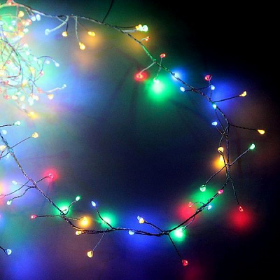 Декоративная гирлянда Джаз Лайт LDM-200-FC-M-E встроенный светодиод (LED) 200 ламп 2 м