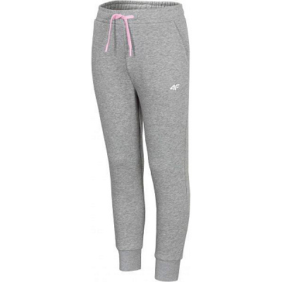 Брюки 4F HJL21-JSPDD001-27M р. 146 светло-серый меланж