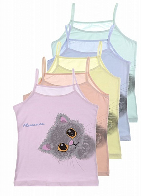 Майка дитяча для дівчатокдитячі Donella 4371WPS р.98-104 в асортименті