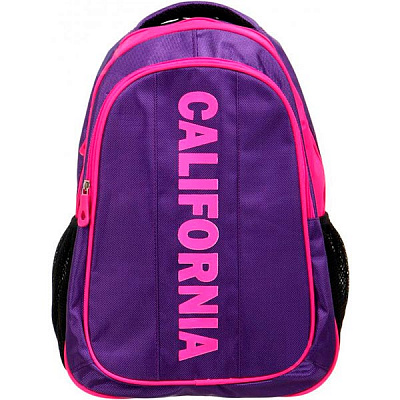 Рюкзак California фіолетово-рожевий