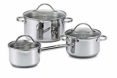 Набір каструль Kohen Platin 6 предметів KN99001