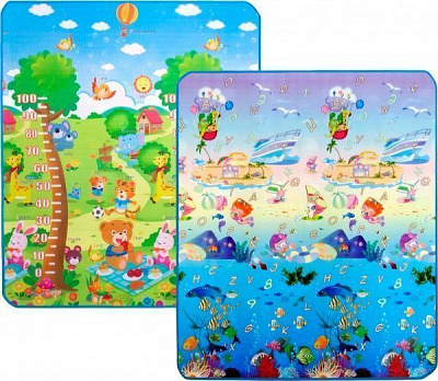 Розвиваючий килимок Limpopo Сафарі-пікнік та Підводний світ 150х180 см LP010-150