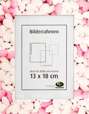 Рамка для фото FN Neuhofer Holz Драже 712991 13х18 см розовый/белый 