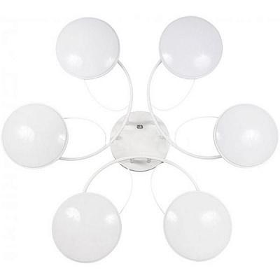 Люстра светодиодная Светкомплект Deco M600 6x16 Вт белый 