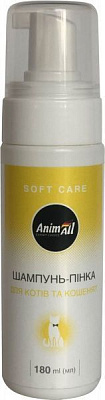 Шампунь-пінка AnimAll для котів та кошенят 180 мл для котів/для кошенят