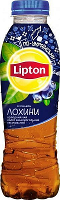 Безалкогольний напій Lipton Чорний чай Лохина 0,5 л