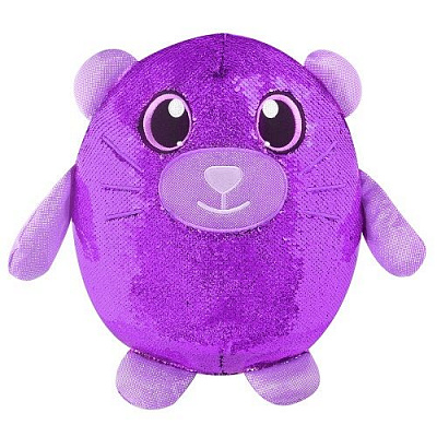 М'яка іграшка Shimmeez з паєтками Швидкий Котик 36 см