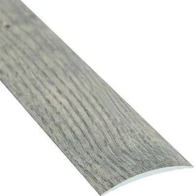 Профиль алюминиевый декоративный 40 мм 0.9 м дуб дымчатый