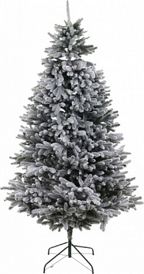 Штучна ялинкаЛапландська 2,1 м засніжена зелений із білим