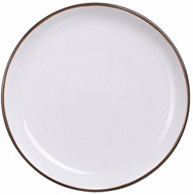 Тарелка обеденная Bella Vita Riviera White 20 см