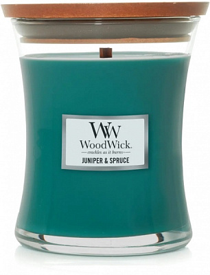 Свічка ароматична Woodwick Medium Juniper&Spruce 275 г