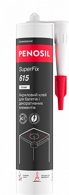 Клей монтажний PENOSIL акриловий Super Fix 615 білий 290 мл