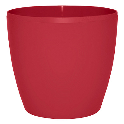 Горшок цветочный Алеана Матильда 20x18 см вишневый