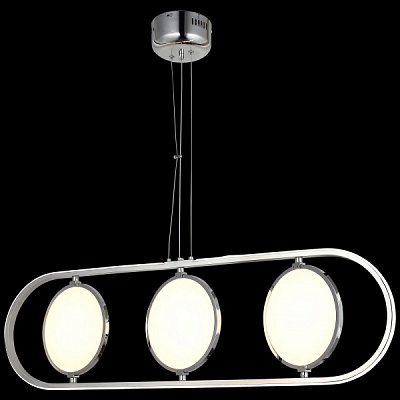 Люстра подвесная Vio Concept by LUCEA Bonorva long 77 Вт хром 80328-04-LS4-CR 