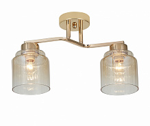 Люстра Sensio Astrion 2x40 Вт E27 золотистий LS-07687/2G-40W