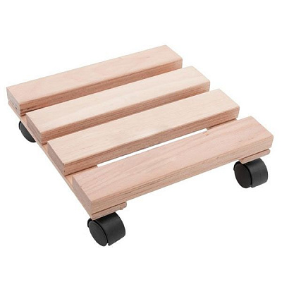 Подставка для растений Бук квадратная 30х30x8 см 