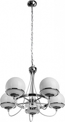 Люстра Arte Lamp Bergamo A2990LM-5CC 5x40 Вт E14 білий