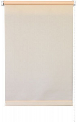 Ролета міні Delfa Льон 48x160 см абрикосова