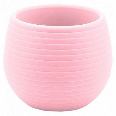 Горшок Serinova COLORFUL №5 круглый 1,3 л светло-розовый (ES05-PudraPembe 11471) 