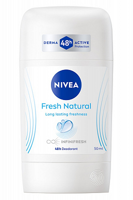 Дезодорант-антиперспирант для женщин Nivea Натуральная свежесть 50 мл