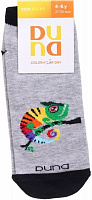 Шкарпетки дитячі унісекс Duna 4210 р.18–20 світло-сірий 