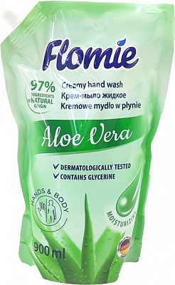 Крем-мыло Flomie жидкое Aloe Vera 900 мл
