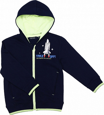 Худі для хлопчика Blue Seven р.128 темно-синій 864700 X * 98