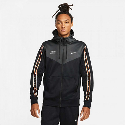 Джемпер Nike REPEAT SW PK FZ HOODY DX2025-010 р. 2XL чорний