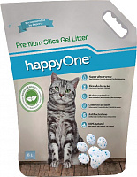 Наповнювач для туалету HappyOne Premium Silica Gel Litter 2,2 кг 
