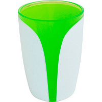 Склянка Trento Arte Green біло-зелена
