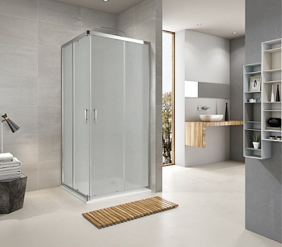 Душевая кабина Koller Pool GRACE квадратная 1200x800x1900 мм стекло матовое G12080SG