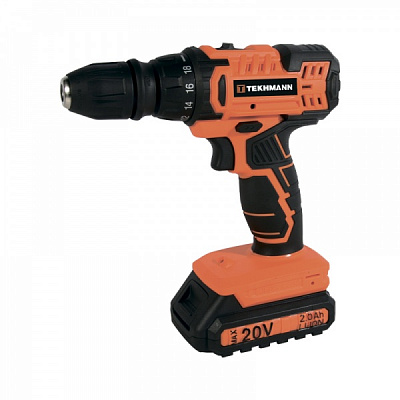 Шуруповерт аккумуляторный Tekhmann TCD-18 S2 BS Kit 850978