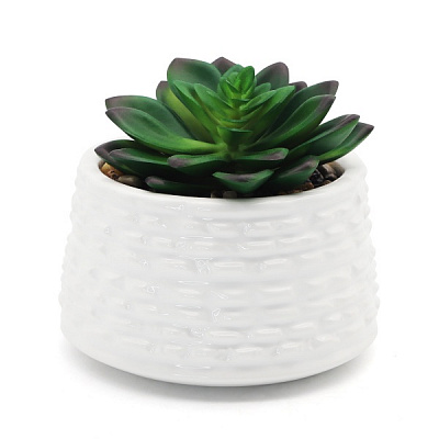 Декорація DH-FLOWERS-12 GREEN/WHITE